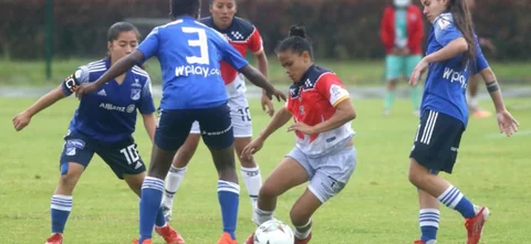 Fortaleza y Millonarios empataron a un gol / VizzorImage