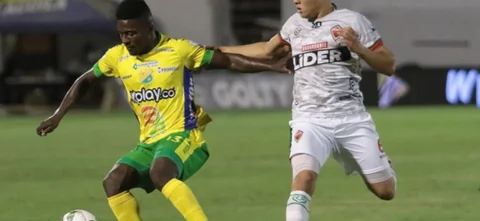 Huila vs Patriotas por segunda fecha de Liga - Foto: VizzorImage / Sergio Reyes