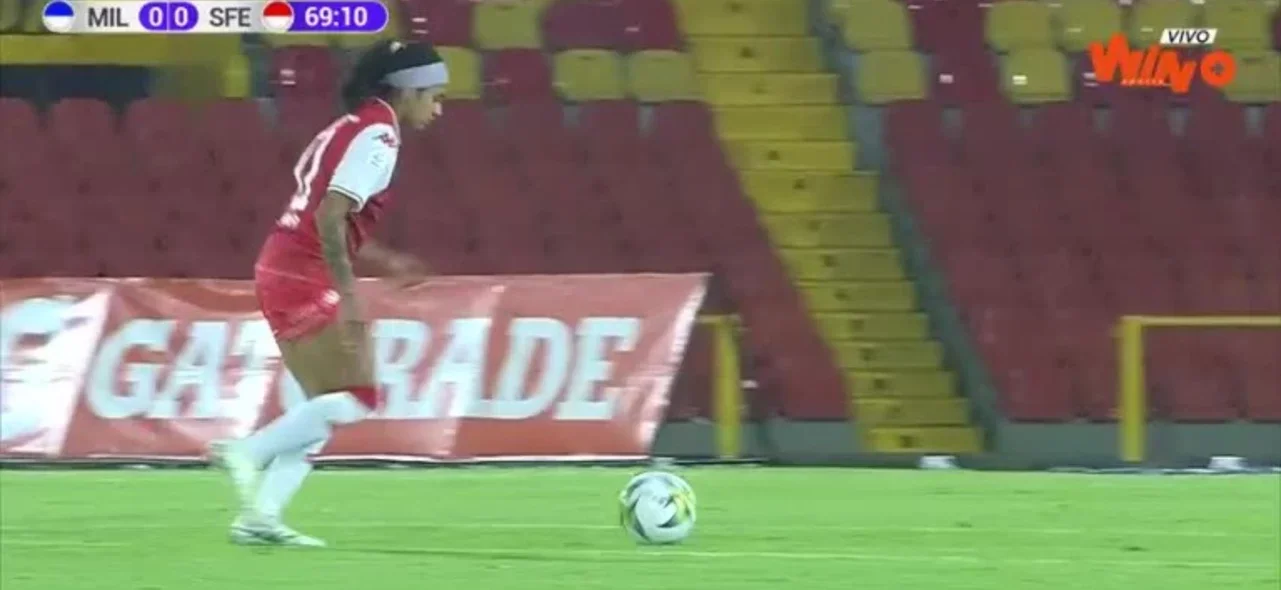 Liana Salazar, volante de Santa Fe