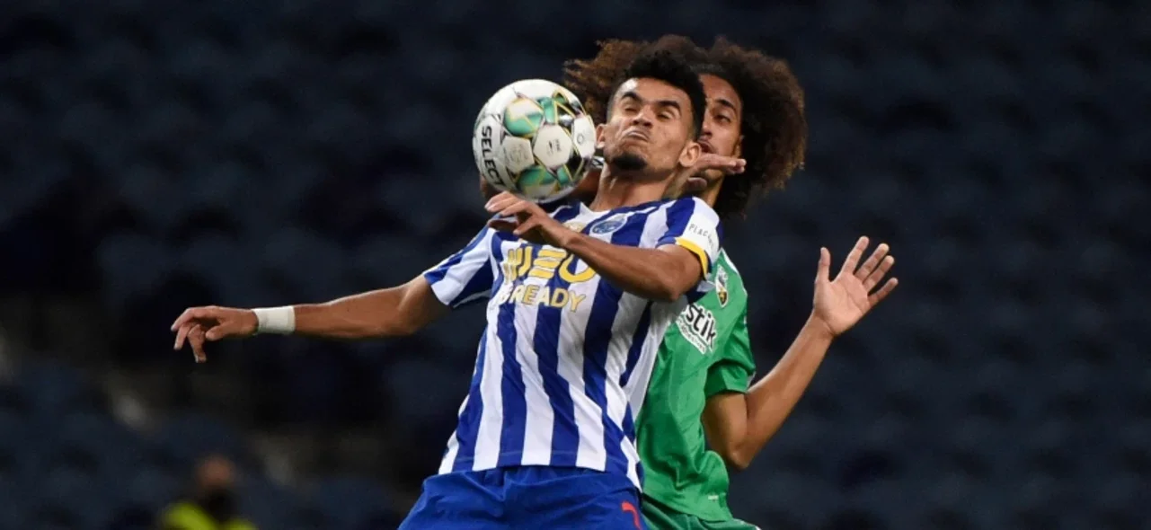 Luis Díaz en juego con Porto / Foto AFP
