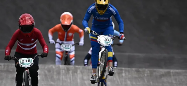 Mariana Pajón en los Juegos Olímpicos / Foto AFP