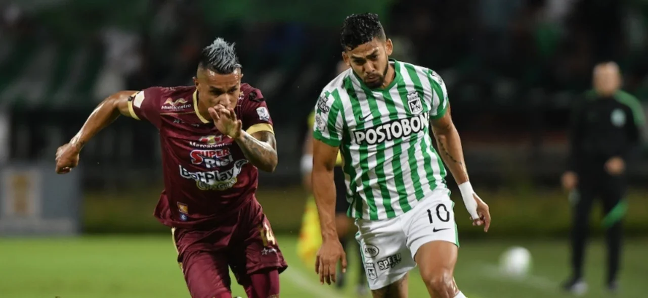 'Rifle' Andrade ante Tolima - Foto: VizzorImage / Luis Benavides