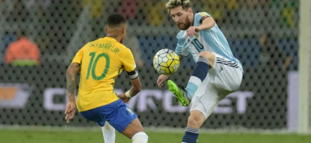 Neymar vs. Messi, duelo atractivo en Copa América / Foto AFP