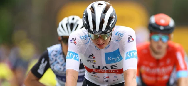 Pogacar, líder en la general del Tour de Francia / Foto AFP