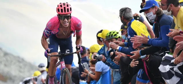 Rigoberto Urán, segundo en la general del Tour / AFP