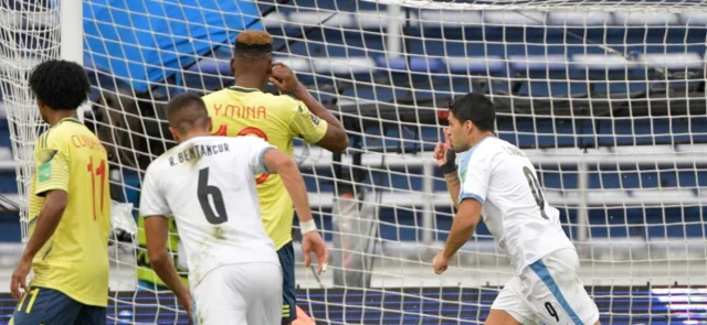 Uruguay y Colombia en Eliminatorias / Foto AFP