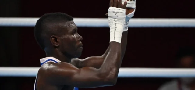 YuberJen Martínez debutó con triunfo en Juegos Olímpicos - Foto: AFP