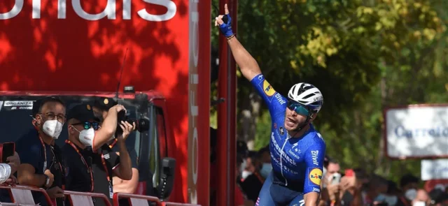 Florian Senechal ganó al esprint la 13ª etapa de la Vuelta a España / AFP
