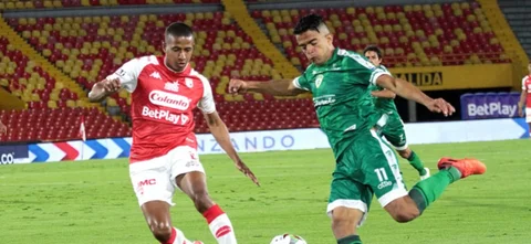 Santa Fe y Equidad suman un triunfo en la Liga/ VizzorImage - Felipe Caicedo