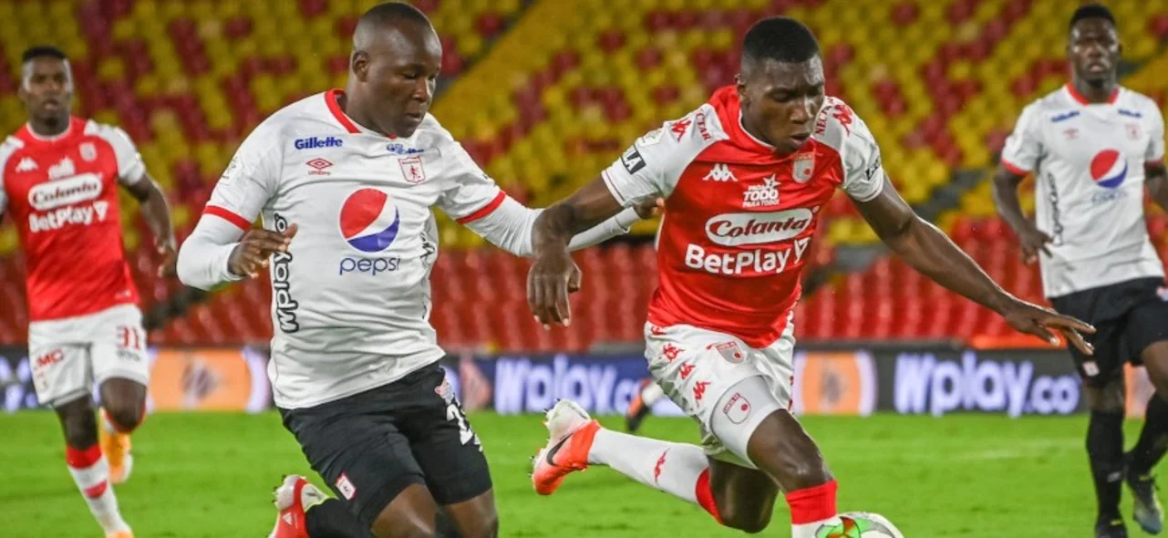 Santa Fe llegó a 7 puntos en la Liga BetPlay/ VizzorImage - Samuel Norato