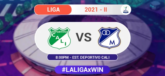 Deportivo Cali vs. Millonarios - Liga BetPlay