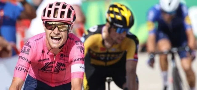 Magnus Cort Nielsen, ciclista danés/ AFP