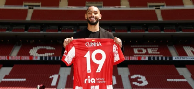 Matheus Cunha, delantero brasileño/ Atlético Madrid