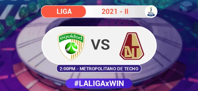La Equidad vs Tolima