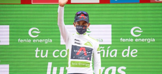 Egan Bernal en la Vuelta a España / Foto AFP