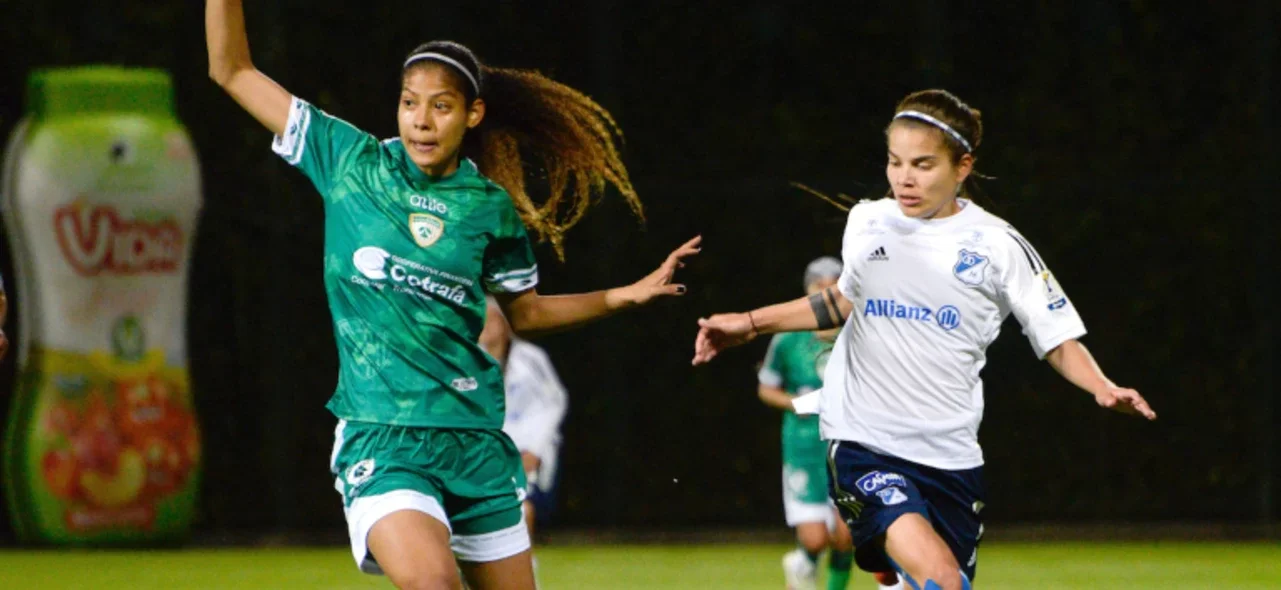 La Equidad y Millonarios empataron en el Metropolitano de Techo. / Foto: VizzorImage - Samuel Norato