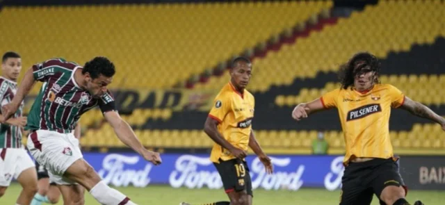 Fred, goleador de Fluminense/ AFP