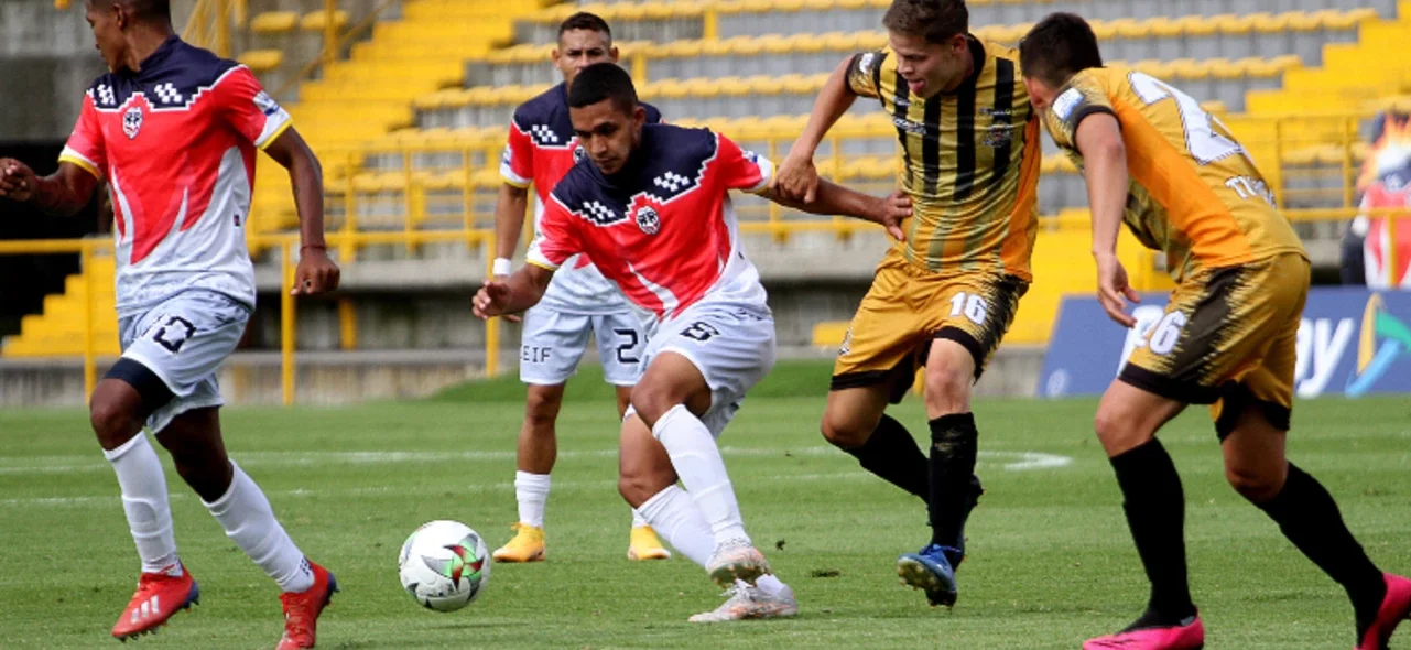 Fortaleza venció 2-1 a Tigres por la Fecha 6 del Torneo BetPlay. Foto: VizzorImage. / Felipe Caicedo