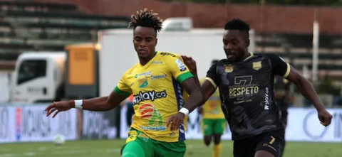 Águilas Doradas superó 0-2 a Huila. / Foto: VizzorImage - Sergio Reyes