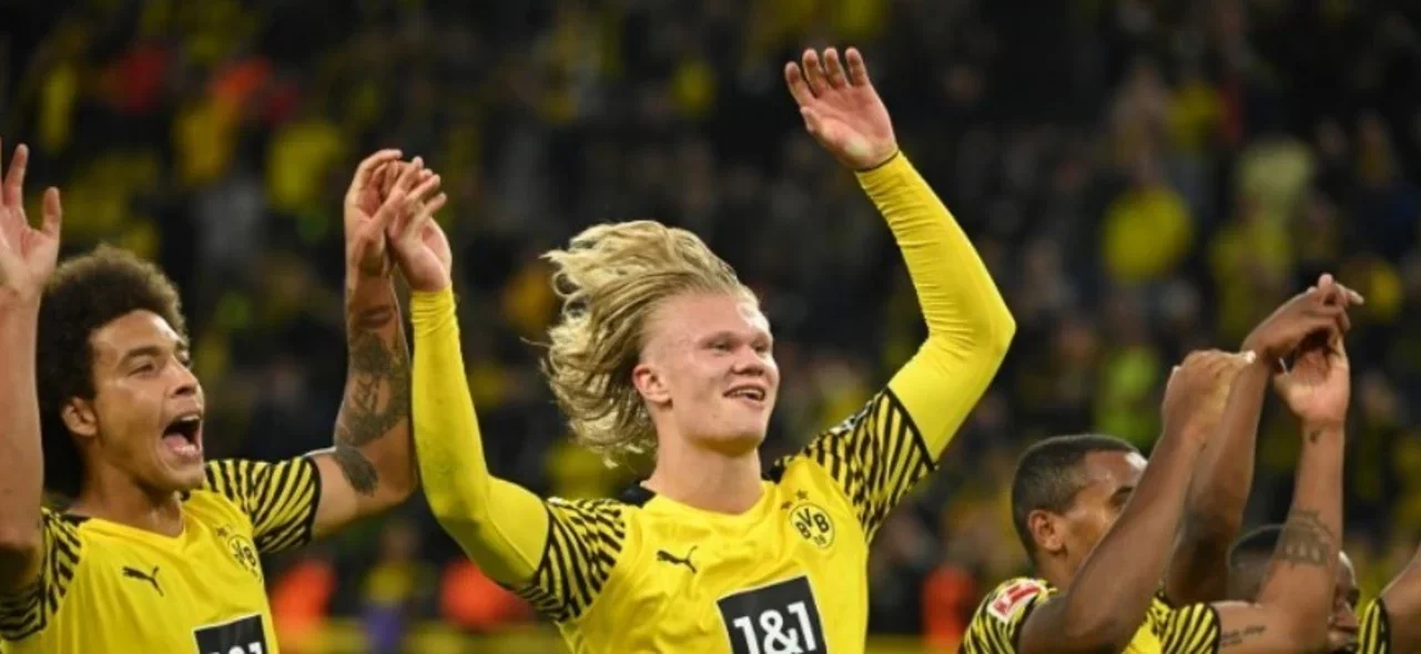 Haaland, figura de Borussia Dortmund/ AFP