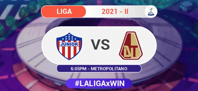 Junior vs. Tolima, transmite Win Sports+