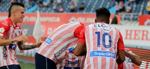 Junior derrotó 4-2 a Once Caldas. / Foto: VizzorImage - Jairo Cassiani