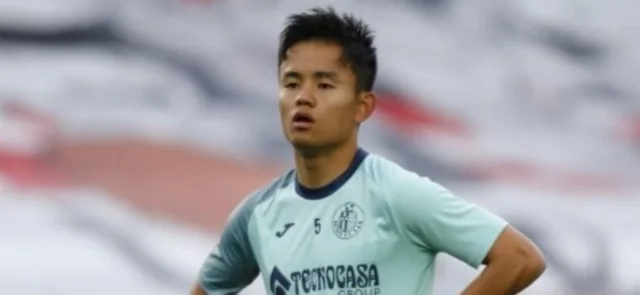 Takefusa Kubo, jugador japonés/ AFP