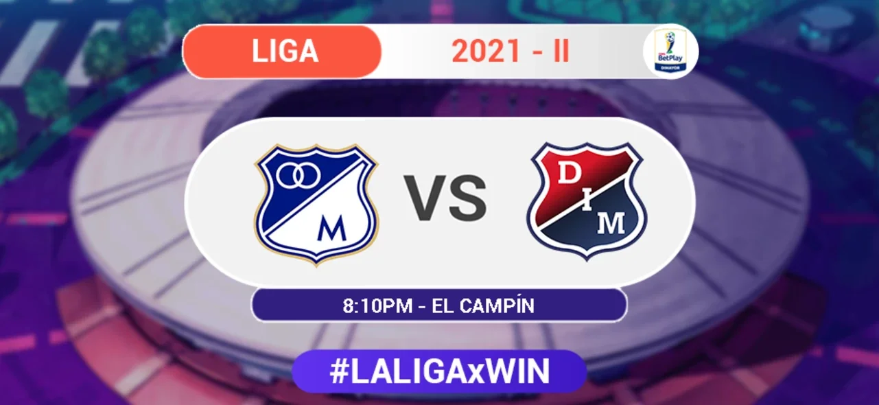 Millonarios vs. Medellín - Liga BetPlay