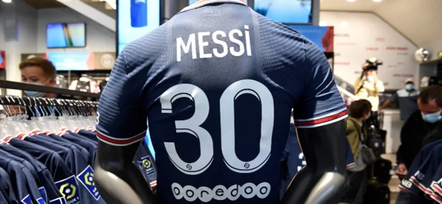 Messi jugará con la camiseta número 30 en PSG. / Foto: AFP