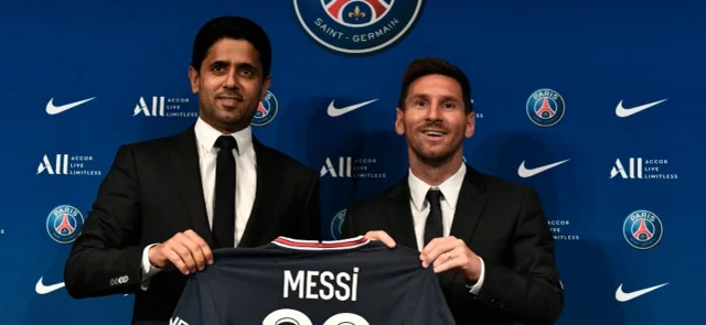 Messi tuvo su primera jornada de entrenamiento con PSG. / Foto: AFP
