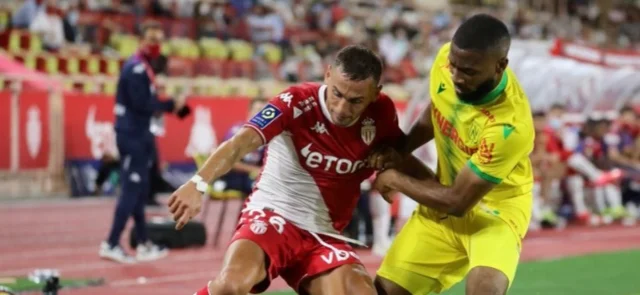 Mónaco abrió el marcador/ AFP