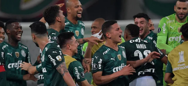 Palmeiras goleó a Sao Paulo en los cuartos de final vuelta. / Foto: AFP