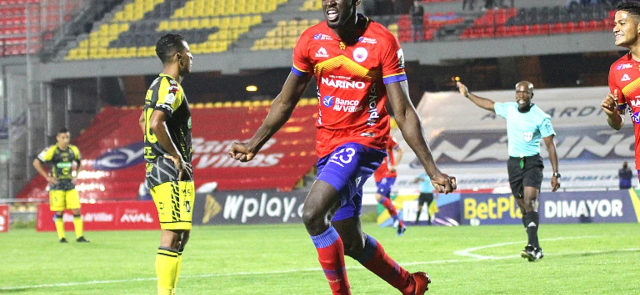 Pasto recibió a Alianza Petrolera en la ida de la Copa BetPlay Dimayor / Foto:VizzorImage. / Leonardo Castro