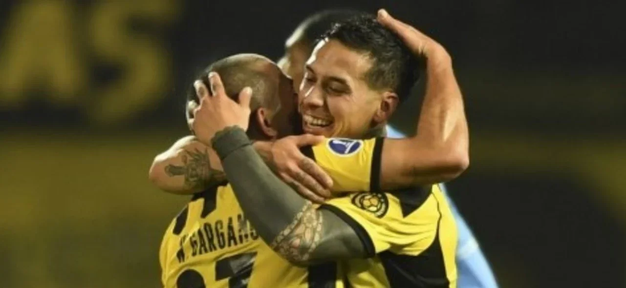 Celebración de Peñarol/ AFP