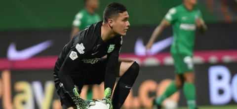 Aldair Quintana, arquero de Nacional. / Foto: VizzorImage - Luis Benavides