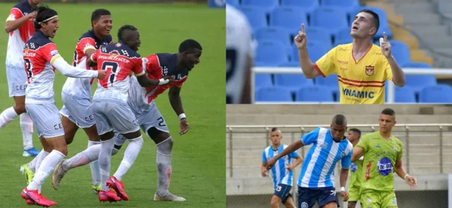 Fortaleza y Bogotá ganaron en la fecha 4 del Torneo BetPlay. / Fotos: VizzorImage