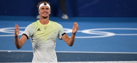 Alexander Zverev, tenista alemán/ AFP