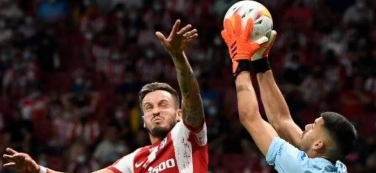 Atlético de Madrid salvó el empate / AFP