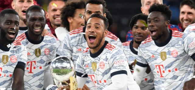 Bayern Múnich celebrando el título ante Borussia Dortmund / Foto AFP