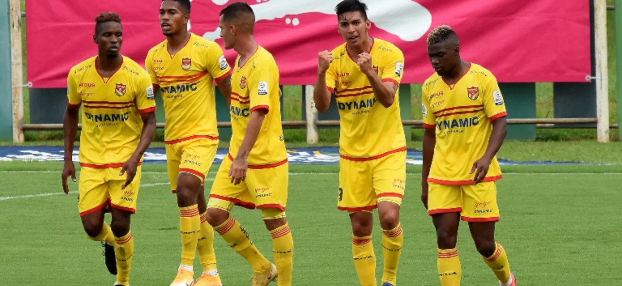 Bogotá le ganó en condición de visitante a Valledupar por el Torneo BetPlay. Foto: VizzorImage / Adamis Guerra