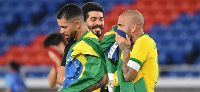 Brasil celebra el oro en Juegos Olímpicos / Foto AFP