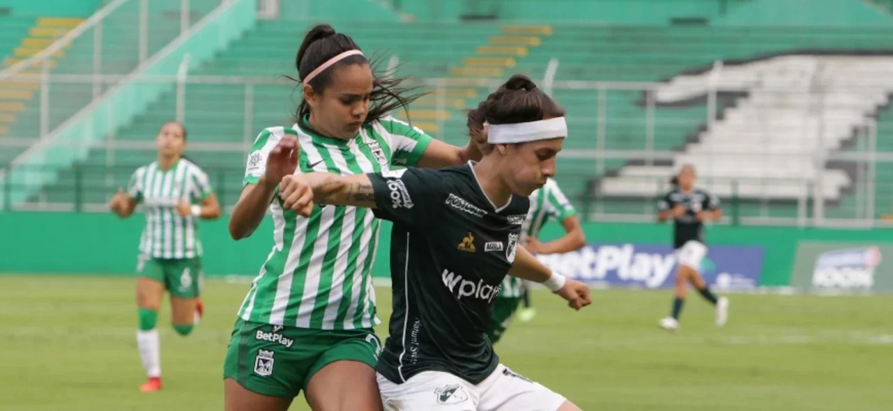 Cali vs Nacional en la fecha 9 de la Liga Femenina / Foto VizzorImage