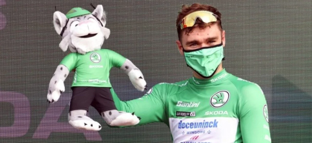 Fabio Jakobsen, ciclista neerlandés/ AFP