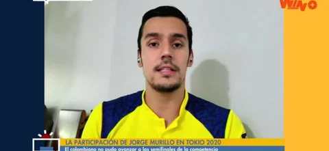 Jorge Murillo, nadador colombiano