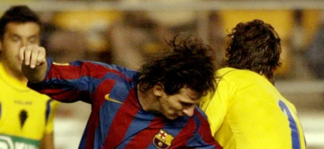 Messi en sus inicios en Barcelona / Foto AFP