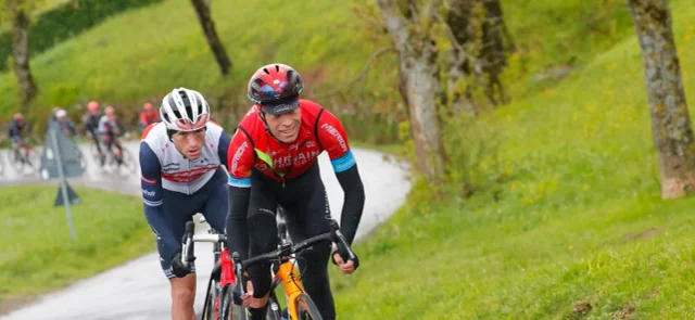 Mike Landa, ciclista español / Foto AFP