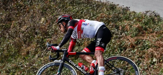 Juan Sebastián Molano, ciclista colombiano en la Vuelta a Burgos / Foto AFP