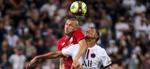 PSG vs Lille en la Supercopa de Francia / Foto AFP