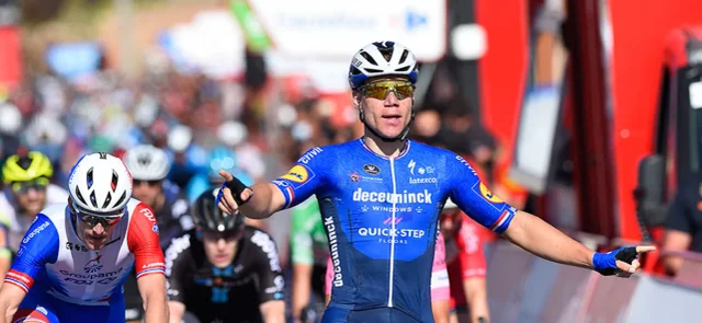 Fabio Jakobsen se impuso en la cuarta etapa de la Vuelta a España. / Foto: AFP
