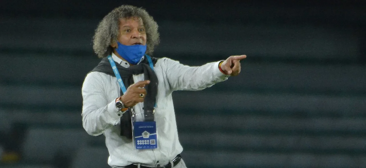 Habla Alberto Gamero, técnico de Millonarios / Foto: VizzorImage / Edgar Cusguen